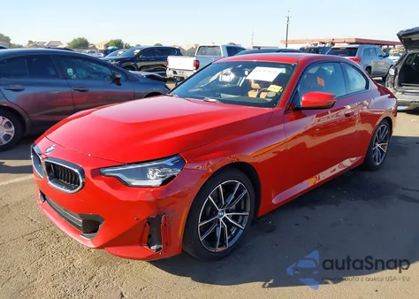 2024 BMW 230I z USA, uszkodzony, nr VIN 3MW23CM04R8E22395